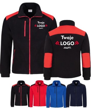 POLARY Z LOGO HAFT REKLAMOWE GRUBE BHP 25kol x5