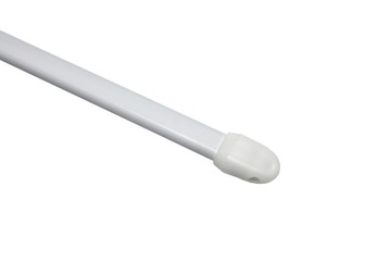Pręty do zazdrostek białe 50-80 cm