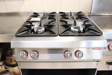 Газовая кухня 4 конфорки, Angelo PO 190FAA-COMO 34 кВт