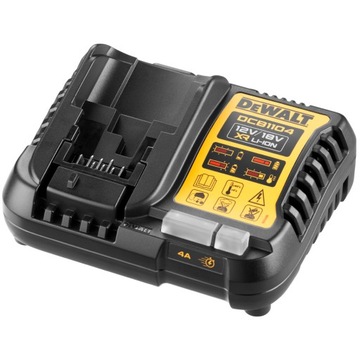 Зарядное устройство DEWALT DCB1104 + 3 аккумулятора DCB184 5 Ач DCB1104P3