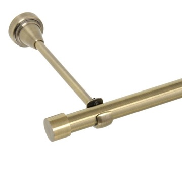 Декоративный одинарный золотой карниз - 19 мм / 390 см