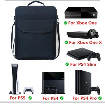 TORBA PLECAK ORGANIZER KONSOLA PS4 PS5 XBOX