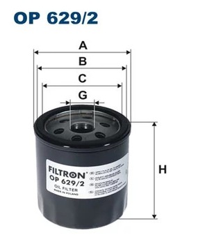 FILTRON AP 151/5 FILTR VZDUCHU + OP629/2 OLEJE