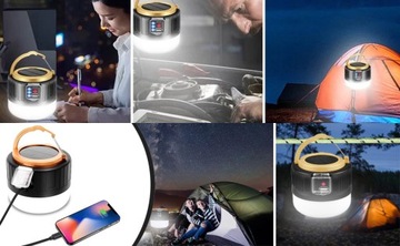 ЛАМПА TORCH CAMPING TOURIST POWERBANK