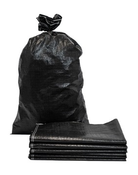 MOCNE WORKI 25-30kg EKOGROSZEK WĘGIEL GRUZ 50x80CM