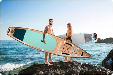 Надувная доска SUP для плавания Paddle Reefbreak 350 см, лопастной насос, 220 кг