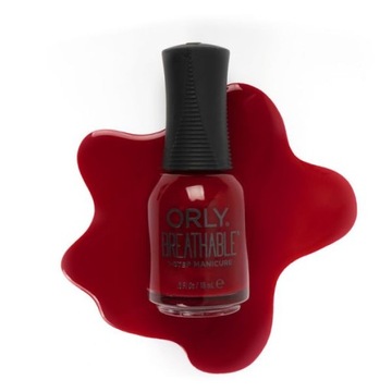 ORLY Breathable lakier z odżywką One In Vermillion