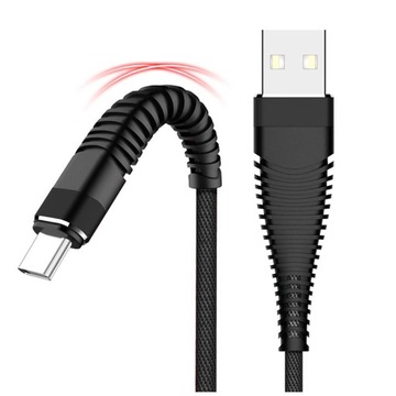 АВТОМОБИЛЬНОЕ ЗАРЯДНОЕ УСТРОЙСТВО LED QC 3.0 + КАБЕЛЬ ЗАРЯДКИ USB-C КАБЕЛЬ USB C
