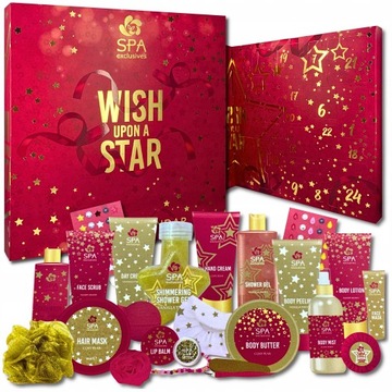 АДВЕНТ-КАЛЕНДАРЬ SPA ЭКСКЛЮЗИВНАЯ КОСМЕТИКА 2022 Идеально подходит в качестве подарка