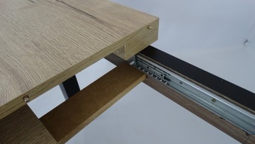 Stół Duży DĄB HALIFAX EGGER Rozkładany 90x160/210