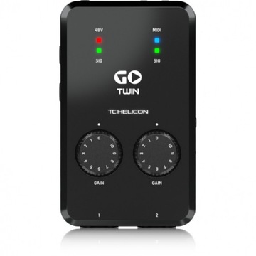 Аудио/MIDI-интерфейс TC Helicon Go Twin