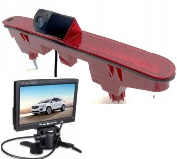 KAMERA COFANIA CITROEN BERLINGO, PEUGEOT PARTNER 2008-2018 Z MONITOREM 7