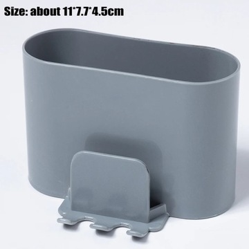 Wall Mounted Toothbrush Holder Toothpaste Shaver Storage Case Rack