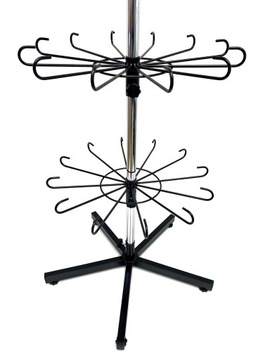 Stojak PAJĄK - breloczki - MASKOTKI - biżuteria - CZAPKI - rękawiczki 55cm