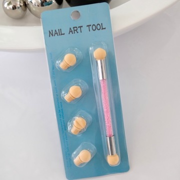 ДВУХСТОРОННЯЯ ГУБКА-АППЛИКАТОР ДЛЯ ПЫЛЬЦЫ OMBRE