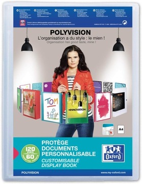 ELBA POLYVISION folia ochronna A4 60 przezroczysta