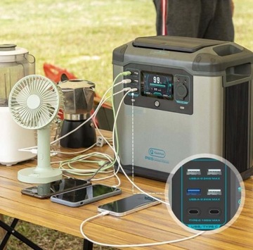 ПОРТАТИВНАЯ ЭЛЕКТРОСТАНЦИЯ ГЕНЕРАТОР 2000ВТ 15