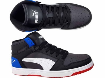 PUMA REBOUND BUTY TRAMPKI WYSOKIE DAMSKIE CZARNE