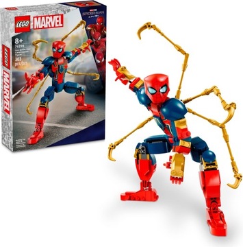 LEGO 76298 SUPER HEROES Figurka Iron Spider-Mana