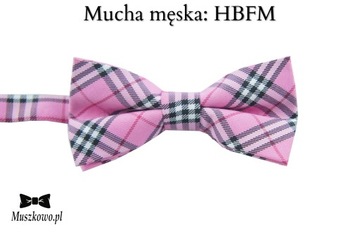 Szelki i muszka w serca walentynkowe unisex fiolet