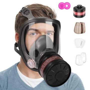PAINT MASK 6800 КОМПЛЕКТ ПОЛНОЛИЦЕВАЯ МАСКА