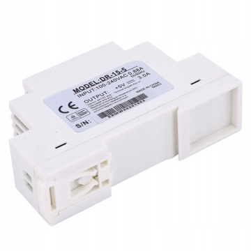 БЛОК ПИТАНИЯ ТРАНСФОРМАТОР DIN PREMIUM 3A 15W DC