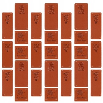 Товары для вязания Бирки из нержавеющей стали ручной работы