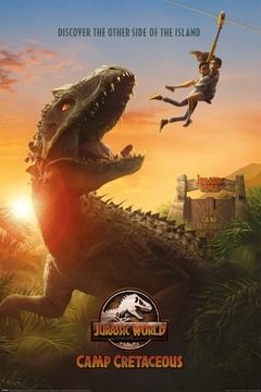 JURASSIC WORLD CAMP CRETACEOUS plakat 61x91cm