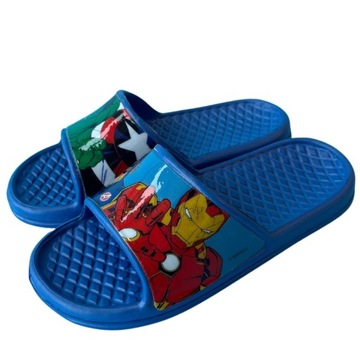 ДЕТСКИЕ ЛЕГКИЕ ПЛЯЖНЫЕ ШЛЕПКИ ДЛЯ БАССЕЙНА AVENGERS MARVEL 30/31