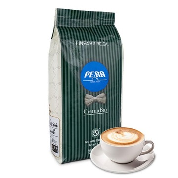 Kawa ziarnista włoska PERA Crema Bar kawa mieszana arabica robusta 1kg
