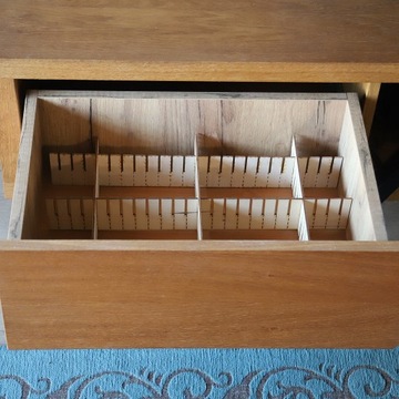 ORGANIZER Z DREWNA DO SZUFLAD 43x10CM SEPARATOR x2