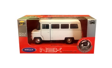 NYSA 522 BIAŁA METALOWY MODEL W SKALI 1:34 WELLY