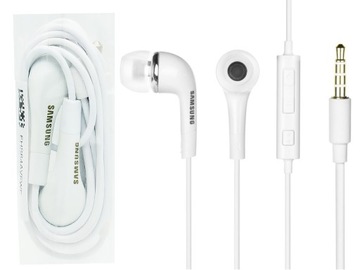 ORYGINALNE SŁUCHAWKI DOKANAŁOWE SAMSUNG EHS64 3.5 mm TELEFON TABLET LAPTOP