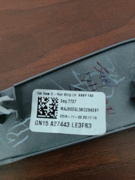 DEKORACE LIŠTA DVEŘE FORD ECOSPORT MK2