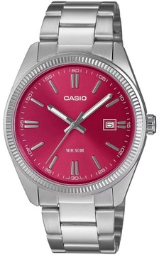 KLASYCZNY MĘSKI WODOSZCZELNY ZEGAREK CASIO MTP-1302PD -4AVEF CZERWONY