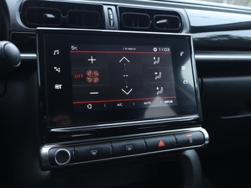 Citroen C3 III Hatchback 1.2 PureTech 82KM 2018 Citroen C3 1.2 PureTech, Salon Polska, Serwis ASO, zdjęcie 11