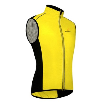 Unisex odblaskowy rowerowy wiatroszczelny płaszcz