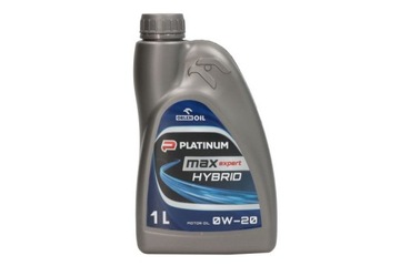 Olej silnikowy do hybrydy ORLEN OIL PLATINUM Max Expert HYBRID 0W-20 1litr