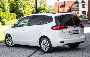 Opel Zafira C Tourer 1.4 Turbo ECOTEC 120KM 2012 Opel Zafira 1.4B 120Ps Klimatyzacja Parktronik Alu16 Polskory 7 foteli ZAD, zdjęcie 8