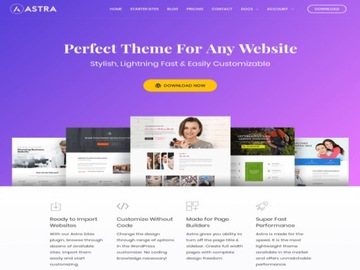 Szablon Astra WordPress Theme by Brainstorm Force