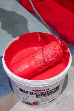Folia w płynie NA ZEWNĄTRZ wewnątrz hydroizolacja MRÓZ 4 kg + GRUNT 1L
