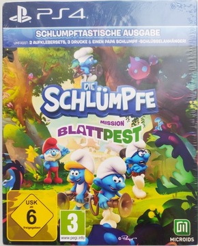 SMERFY MISJA ZŁOLIŚĆ EDYCJA SMERFASTYCZNA PL FOLIA - PS4
