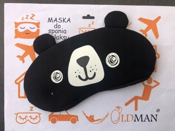 МАСКА ДЛЯ ВЕК ДЛЯ СНА РЕЛАКСАЦИЯ СНА МИШКА ГЕЛЕВАЯ OLDMAN PLUSH