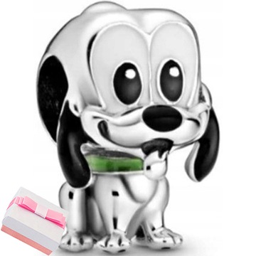 ZAWIESZKA CHARMS SREBRNY PIESEK PLUTO SREBRO 925