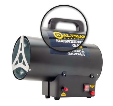 Газовый обогреватель Газовый обогреватель Kaltmann 15 кВт 0,7 бар Сжиженный нефтяной газ Пропан-бутан