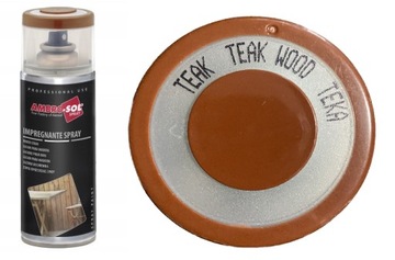 LAKIER DO DREWNA W SPRAYU LAZURA TEAK 400 ML.