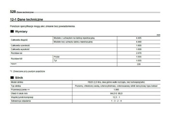 Subaru Crosstrek 2023 - 2026 Instrukcja obsługi Polski