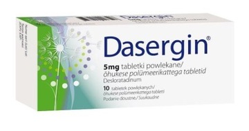 Dasergin 5mg, 10 tabletek