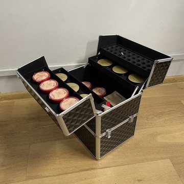 ЧЕХОЛ ДЛЯ КОСМЕТИЧЕСКИХ ЛАКОВ ЧЕХОЛ ДЛЯ КОСМЕТИКИ XL БОЛЬШОЙ ЧЕРНЫЙ