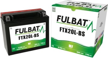 Akumulator Fulbat YTX20L-BS MF 12V 18.9Ah 270A